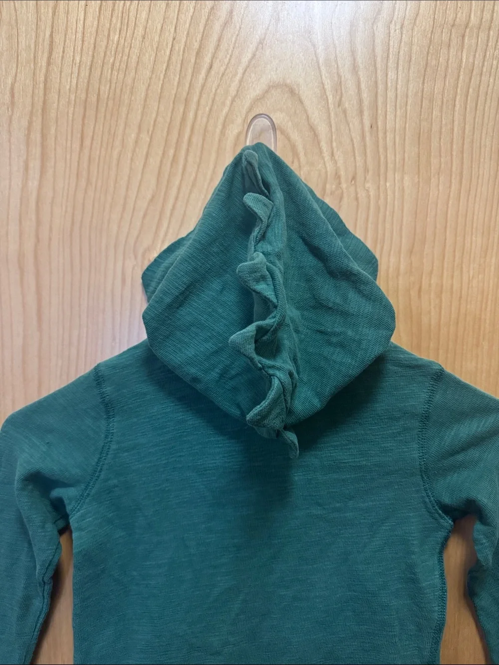 EUC Green Carter’s size 3T hoodie with a dinosaur spiked hood.